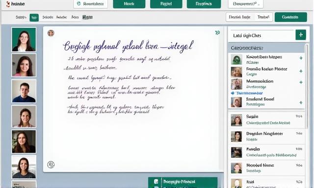 Интерфейс нашего виртуального класса с инструментами совместной работы